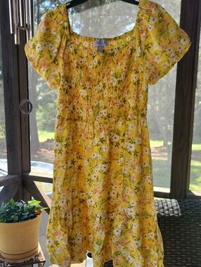 🏵Floral Smocked Dress🌿